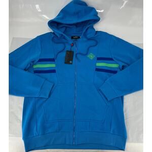 Cookies Costa Azul Pullover Hoodie Blue XL NWT AB23